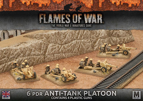 Flames of War: WW2 - 6pdr Anti-Tank Platoon