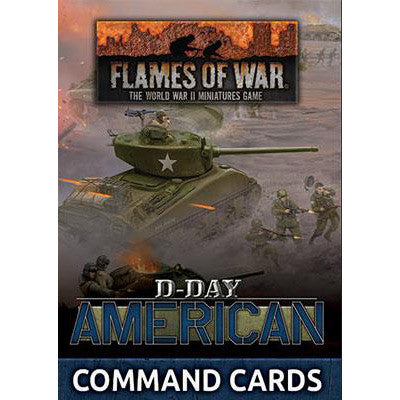 Flames of War: WW2 - D-Day American Command Cards
