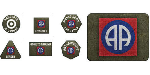 Flames of War: WW2 - 82nd Airborne Division Token and Objective Set