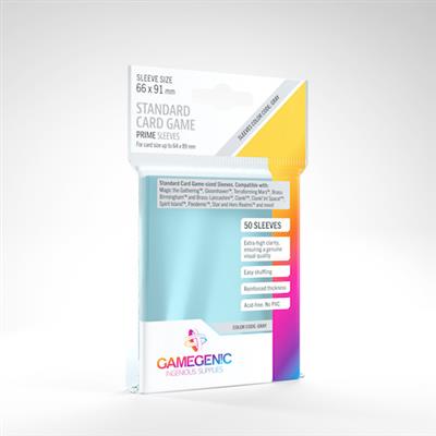 GameGenic: PRIME Sleeves - Standard Card Game Sleeves 66 x 91mm (50 Sleeves)