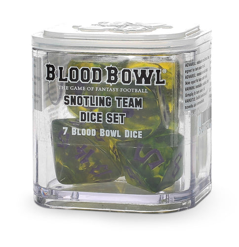 Blood Bowl Snotling Team Dice Pack