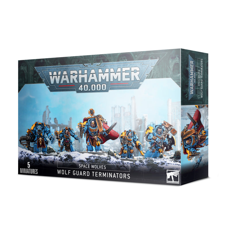 Load image into Gallery viewer, Space Wolves: Wolf Guard Terminators

