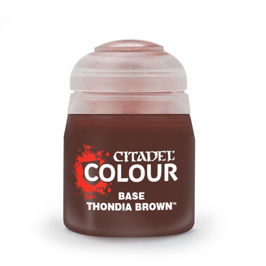 Citadel Base Paint: Thondia Brown (12 mL) Paint Pot