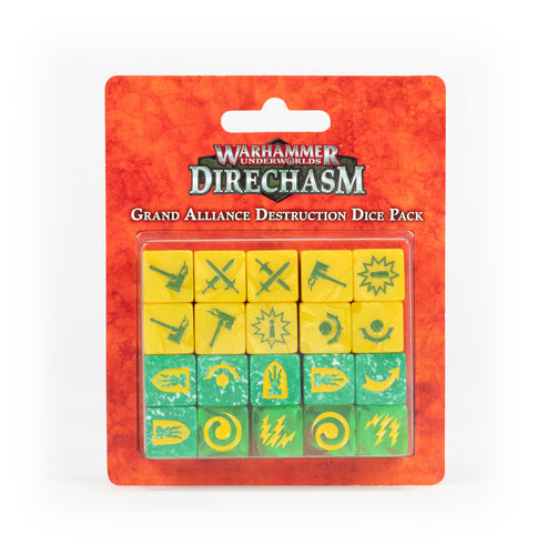 Warhammer Underworlds: Direchasm - Grand Alliance Destruction Dice Pack
