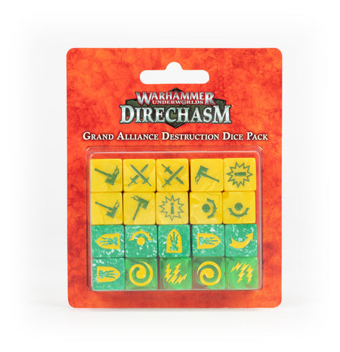 Warhammer Underworlds: Direchasm - Grand Alliance Destruction Dice Pack
