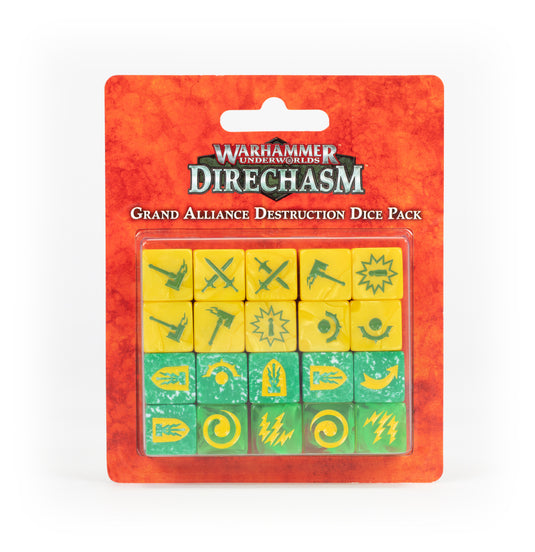 Warhammer Underworlds: Direchasm - Grand Alliance Destruction Dice Pack