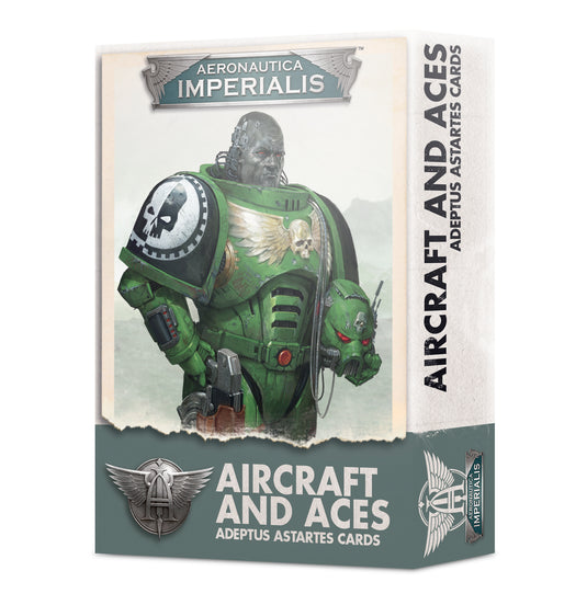 Aeronautica Imperialis: Adeptus Astartes Aircraft & Aces Card Pack (New) (Sealed) (Out of Print)