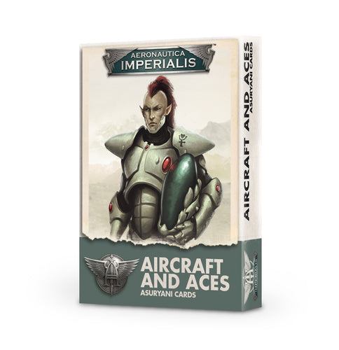 Aeronautica Imperialis: Asuryani Aircraft & Aces Card Pack (New) (Sealed) (Out of Print)