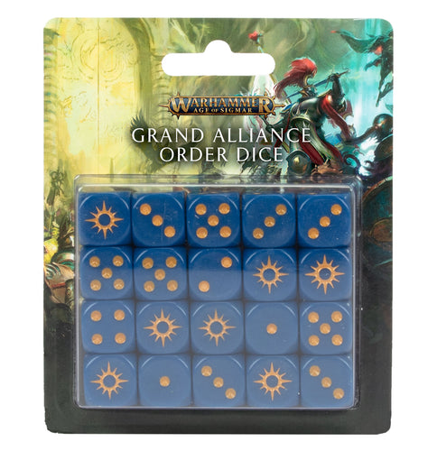 Warhammer: Age of Sigmar - Grand Alliance Order Dice Set