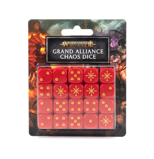 Warhammer: Age of Sigmar - Grand Alliance Chaos Dice Set