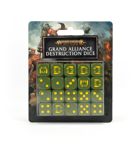 Warhammer: Age of Sigmar - Grand Alliance Destruction Dice Set