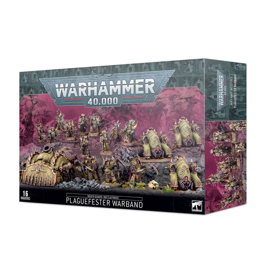 Warhammer 40,0000: Death Guard Plaguefester Warband