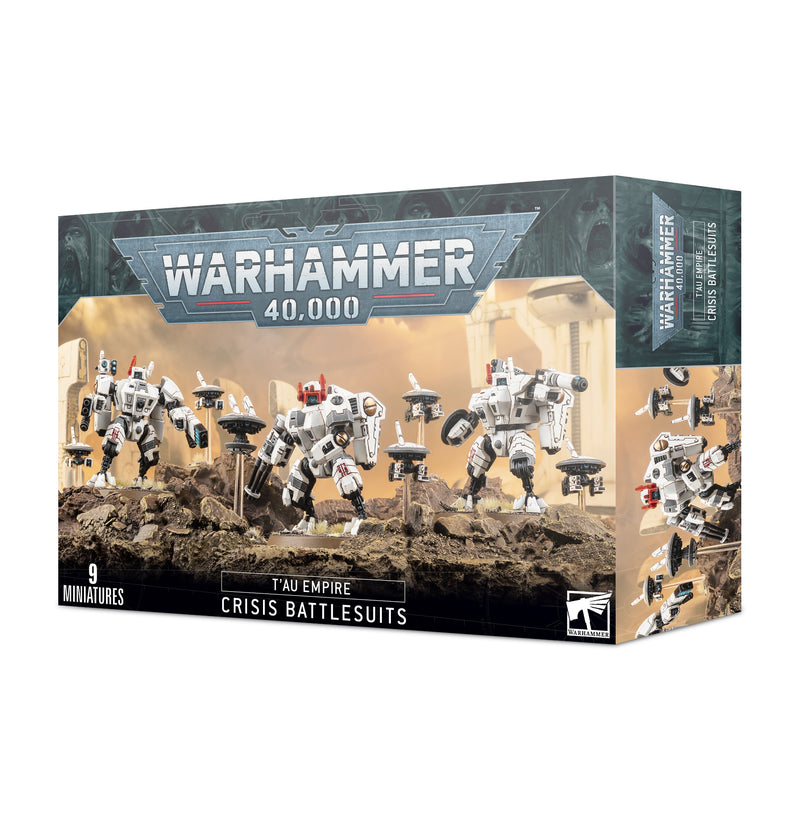 Load image into Gallery viewer, Tau Empire: XV8 Crisis Battlesuits
