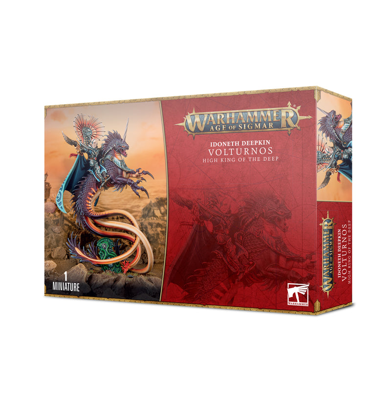 Load image into Gallery viewer, Idoneth Deepkin: Volturnos High King of the Deep / Akhelian King
