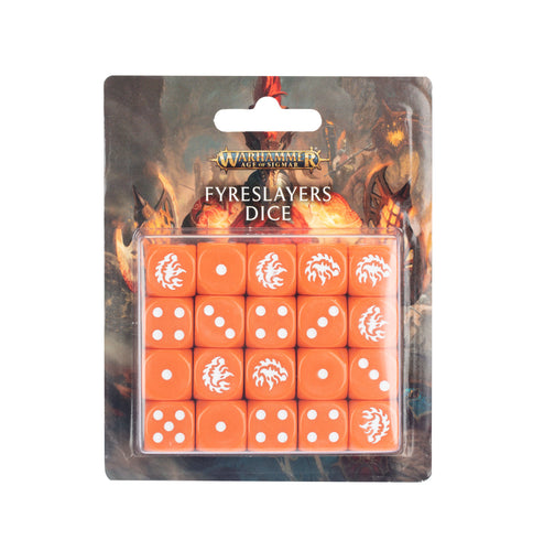 Warhammer: Age of Sigmar - Fyreslayers Dice