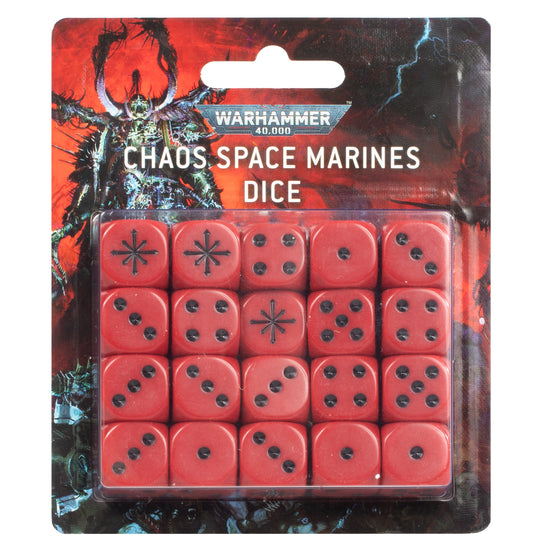 Warhammer: 40,000 - Chaos Space Marines Dice Set