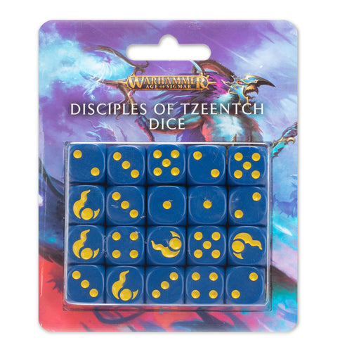 Warhammer: Age of Sigmar - Disciples of Tzeentch Dice Set