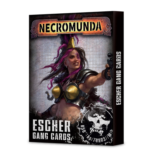 Necromunda: Escher Gang Tactics Cards (Second Edition)