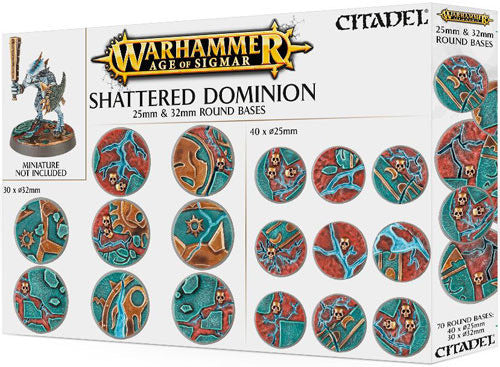 Shattered Dominion 25mm & 32mm Round Bases