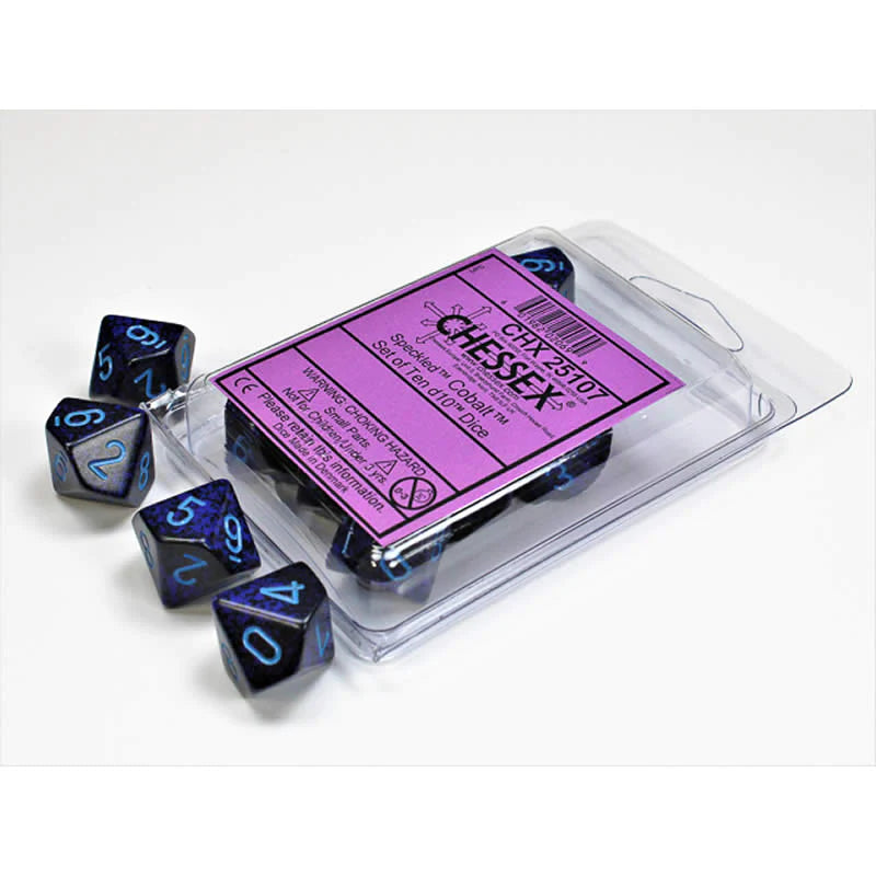 Load image into Gallery viewer, Chessex d10 Dice (Set of 10)
