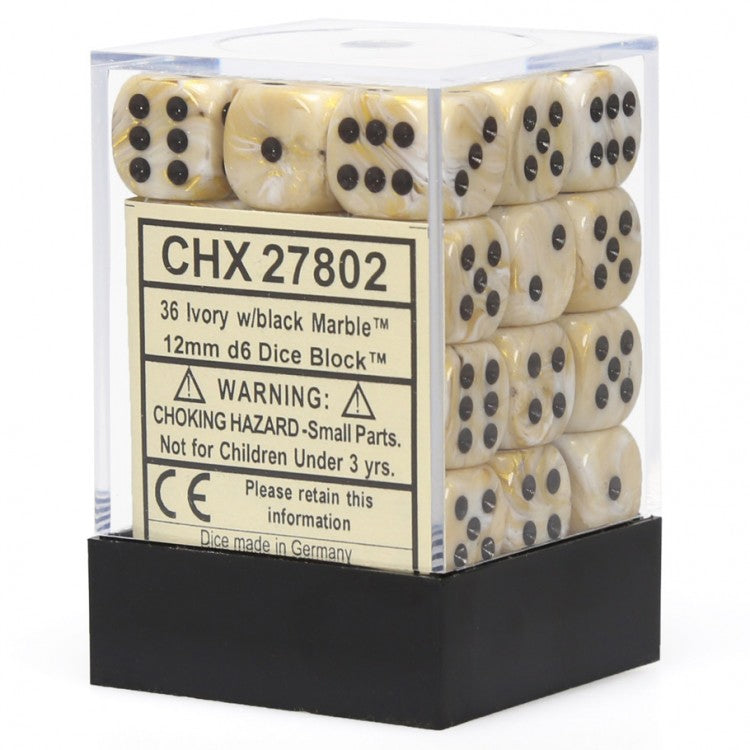 Load image into Gallery viewer, Chessex 12mm 36d6 Dice Block
