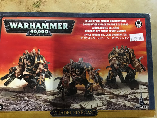 Chaos Space Marines Obliterators (Out of Print)