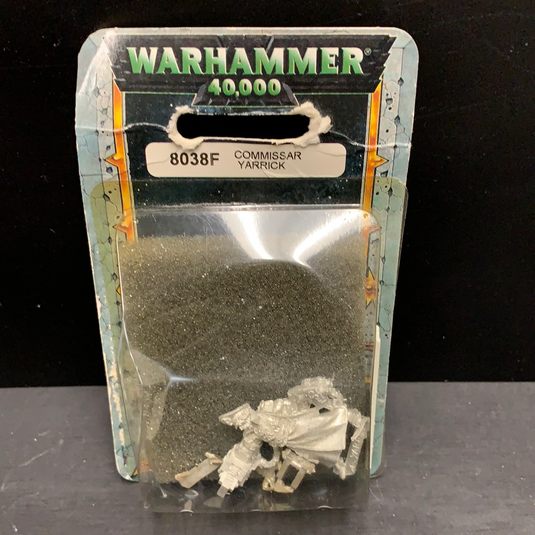 Warhammer 40,000 Commissar Yarrick (METAL) (Out of Print) (NEW) (SEALED)