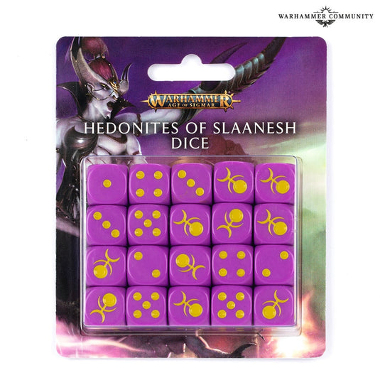 Age of Sigmar: Hedonites of Slaanesh Dice