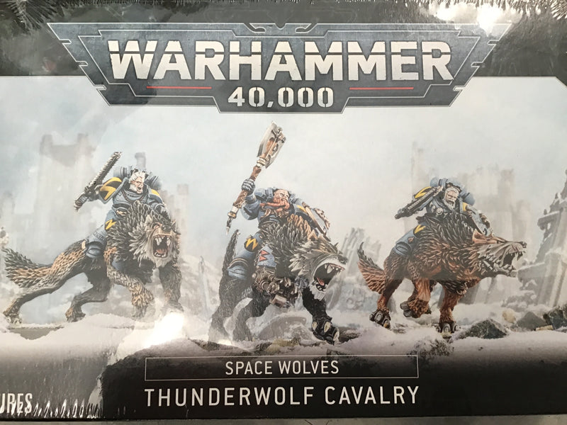 Load image into Gallery viewer, Space Wolves: Thunderwolf Cavalry
