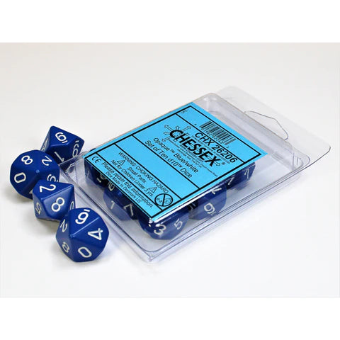 Load image into Gallery viewer, Chessex d10 Dice (Set of 10)
