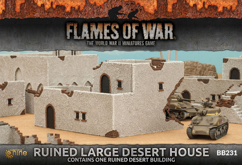 Flames of War: Ruined Large Desert House