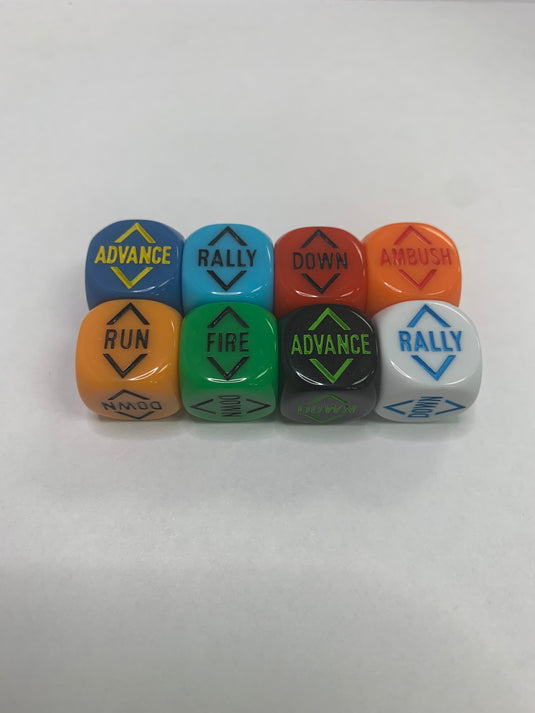 Mythic Americas: Faction Order Dice
