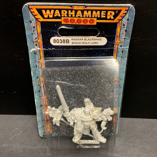 Warhammer 40,000 Ragnar Blackmane (METAL) (Out of Print) (NEW) (SEALED)