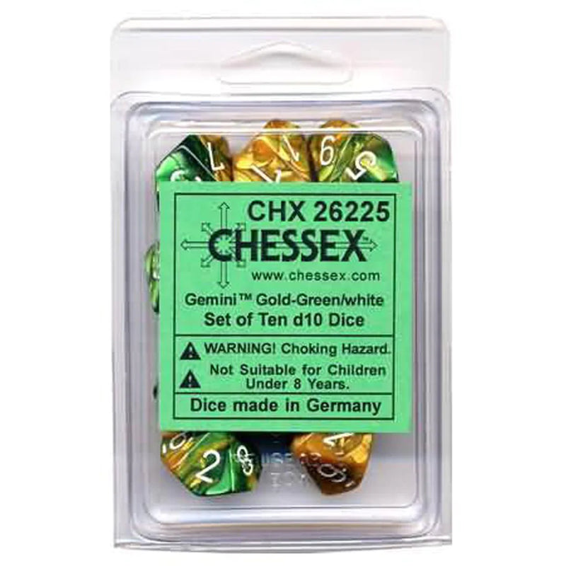 Load image into Gallery viewer, Chessex d10 Dice (Set of 10)
