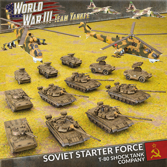 Team Yankee: Soviet Starter Force - T80 Shock Tank Company