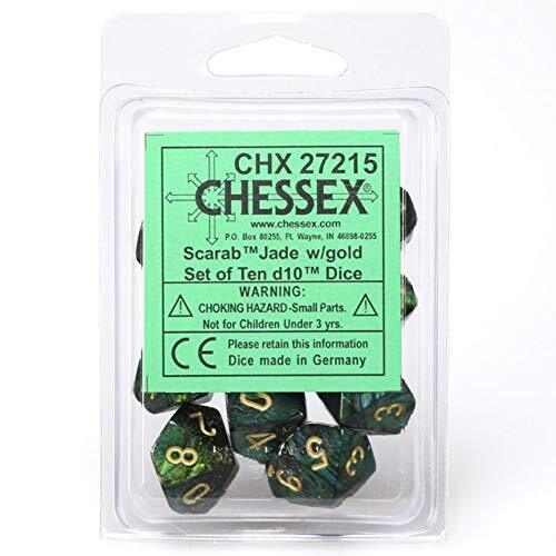 Load image into Gallery viewer, Chessex d10 Dice (Set of 10)
