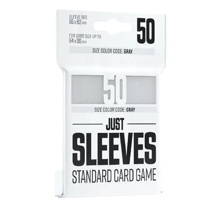 Just Sleeves: Standard Card Game - Grey Size