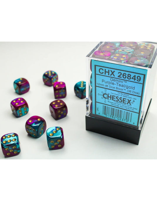 Chessex 12mm 36d6 Dice Block