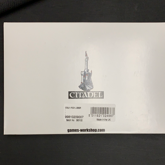 Warhammer Fantasy Goblin Rock Lobber (Finecast Resin) (Out of Print) (NEW)