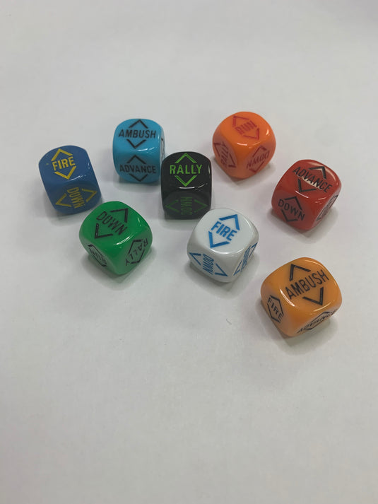 Mythic Americas: Faction Order Dice