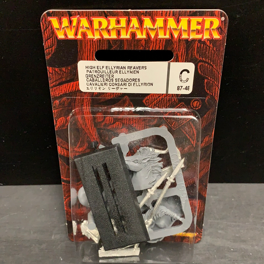 Warhammer Fantasy High Elf Ellyrian Reavers (METAL / PLASTIC) (Out of Print) (NEW) (SEALED)