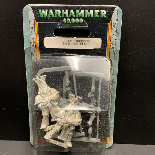 Warhammer 40,000 Chaos Thousand Sons Marines (METAL) (Out of Print) (NEW) (SEALED)