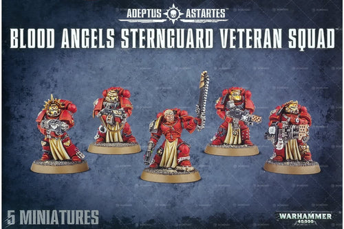 Blood Angels Sternguard Veteran Squad (Online Exclusive)