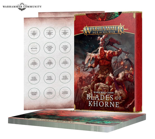 Warscroll Cards: Blades of Khorne