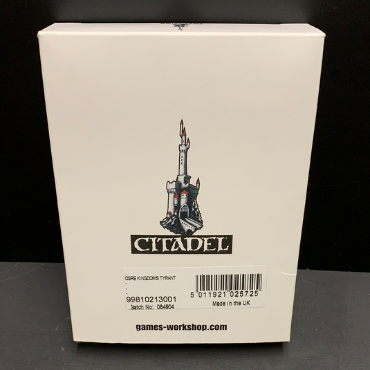 Warhammer Fantasy Ogre Kingdoms Tyrant (Finecast) (Out of Print) (NEW)