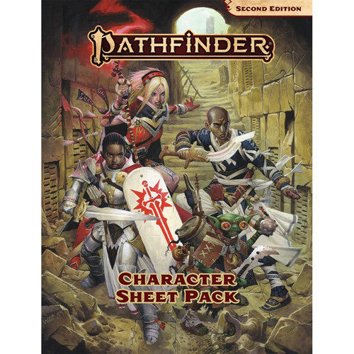 Pathfinder: Character Sheet Pack Second Edition