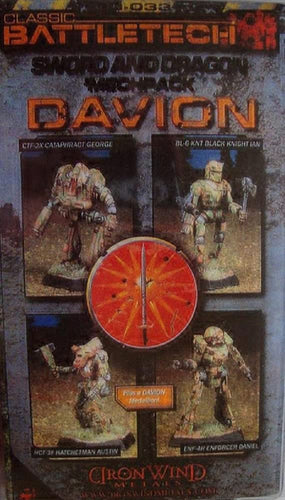 BattleTech: Davion Sword & Dragon Mech Pack 1