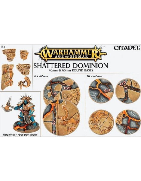 Shattered Dominion Shattered Dominion 40mm & 65mm Round Bases