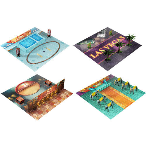 Street Fighter: The Miniatures Game - Map Pack