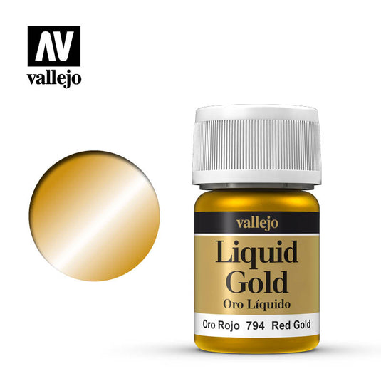 Vallejo - Model Color Metallics: Red Gold (35 ml)